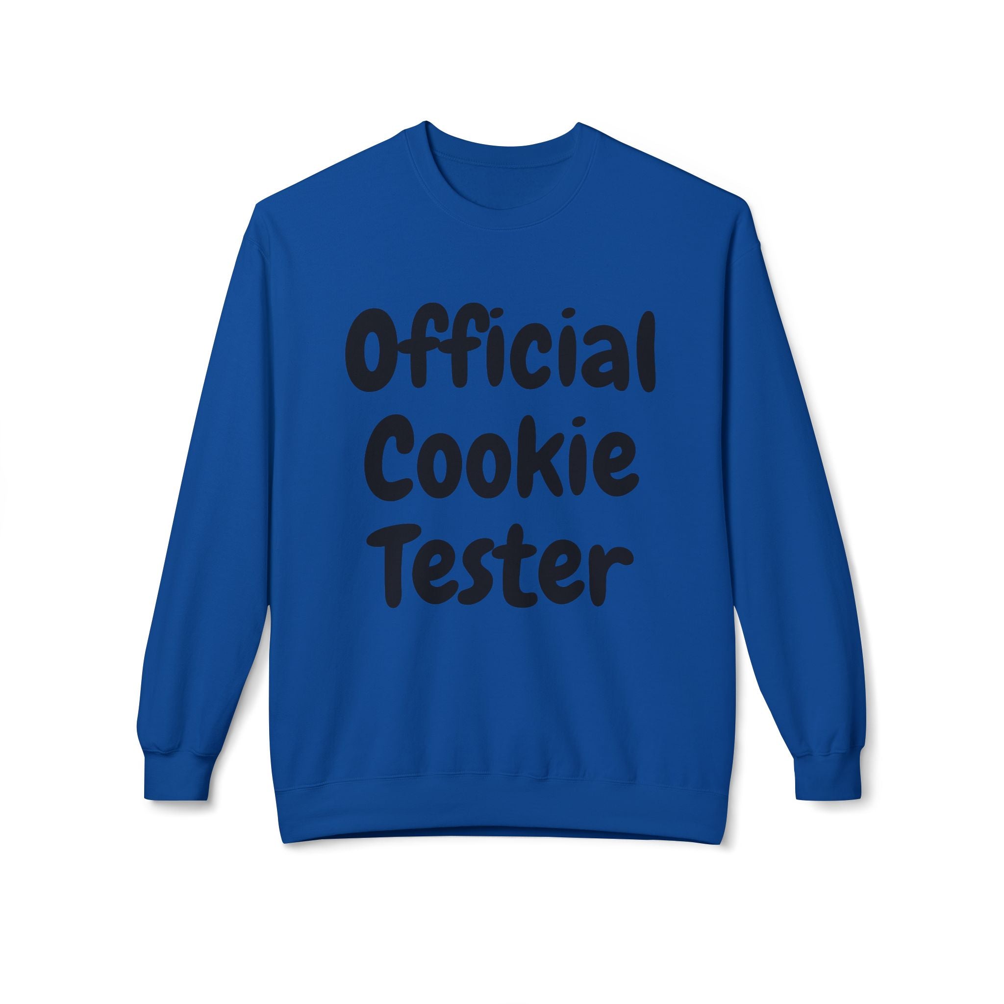 Official Cookie Tester Sweatshirt Holiday Baking Crewneck Funny Christmas Pullover